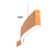 Lustre Madeira Extra Grande Comprido Linear  198cm - SNK 05 - JEQUITIBA - BQ - Imagem 1