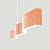 Lustre Madeira Retangular Linear LED Integrado 150cm -SNK 02 - JEQUITIBA Branco Quente - Imagem 2