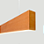Lustre Madeira Retangular Linear LED Integrado 98cm -SNK 04 - TAUARI Branco Frio - Imagem 4