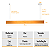 Lustre Madeira Retangular Linear LED Integrado 98cm -SNK 04 - TAUARI Branco Frio - Imagem 6