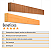 Lustre Madeira Retangular Linear LED Integrado 98cm -SNK 04 - JEQUITIBA Branco Frio - Imagem 7