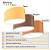 Lustre Madeira Grande Forma Oval WOOD 7036 - TAUARI - Imagem 3