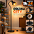 Luminária Coluna Abajur Piso Chão Spot City - PRETO - Imagem 1