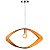 Lustre Pendente em Madeira - 58 cm - EYE - Imagem 5