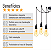 Lustre Aranha com 6 Pendentes de 2 m + Soquetes - Imagem 5