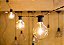 Varal de Lâmpadas - Cordão de Luz  10 m + 1 Soquete p/ Metros - Imagem 4
