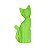 Luminaria Gato Magrelo - Verde - Imagem 1
