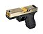 Pistola de Airsoft GBB WE Glock Cano Duplo Cal .6mm - Imagem 1