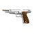 Pistola de Airsoft GBB WE M92 Chrome Silver Cal. 6mm - Imagem 2