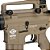 Rifle de Airsoft  AEG G&G CM16 DTS Combat TAN Custon Cal. 6mm - Imagem 9