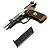 Pistola de Airsoft GBB WE M92 GEN2 S.T.A.R.S. Dual Tone Cal.6mm - Imagem 3