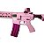 Rifle de  Airsoft  AEG  G&G  M4 Feme Fatale 15 Pink  Cal 6mm - Imagem 2