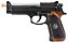 Pistola de Airsoft GBB WE M92 GEN2 S.T.A.R.S. Black Cal.6mm - Imagem 1