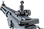 RIFLE AIRSOFT CYMA M4A1 CUSTOM CM515 ELÉT. 6MM - Imagem 7