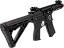 RIFLE AIRSOFT ROSSI NEPTUNE AR15 PDW - Imagem 6