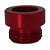 Flash Hider para Pistola Curto INFINITY PARTS WE Vermelho - Imagem 1