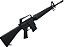 Rifle de Airsoft AEG  G&P  M16a1 Vietnam Cal .6mm - Imagem 1