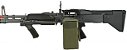 Rifle de Airsoft AEG  A&K  M60 Vietnam  Cal. 6mm - Imagem 8