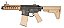 Rifle de Airsoft AEG BOLT B4 Keymod Rebel BRSS Black DUAL TONE Cal .6mm - Imagem 1