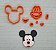 Cortador Mickey Turma do Mickey - Imagem 2