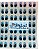 Olhos Comestíveis para Brigadeiro - 28 Pares  Modelo Stitch ou Angel - Imagem 1