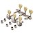 Tarraxa para guitarra niquelada semi-blindada L3+R3 SD90-SL Gotoh® - Imagem 1