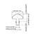Traste Jumbo Triangular SBB-216 Sanko Gotoh® Alpaca - Rolo com 3 metros - Imagem 3