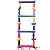 Brinquedo Escada Larga de 4 Degraus - Imagem 1