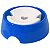 Bebedouro Plástico Pop 1L Furacão Pet para Cães de Pelo Longo Azul - Imagem 1