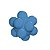 Brinquedo Furacão Pet Bola Maciça Meteoro M Azul - Imagem 1