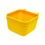 Comedouro Suspenso Canto de Gaiola - Quadrado - 200ml - Amarelo - Imagem 4