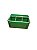 Comedouro Com Grade Psitacídeos - 500ml - Verde | Ornamental - Imagem 1