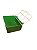 Comedouro Com Grade Psitacídeos - 500ml - Verde | Ornamental - Imagem 4
