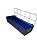 Comedouro Com Grade Psitacídeos - 1 Litro - Azul| Ornamental - Imagem 2