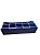 Comedouro Com Grade Psitacídeos - 1 Litro - Azul| Ornamental - Imagem 5