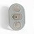 Comedouro Pequeno 3 Furos- Branco - Ornamental - Imagem 1