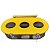 Comedouro com Poleiro Grande 3 Furos Amarelo | Injetfour - Imagem 3
