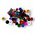 Anilhas 3.0mm Abertas Curtas 50 unidades Diversas Cores - Comercial Penna Firme - Imagem 2