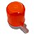 Bebedouro Animalplast Grande 300ml - Malha Larga - Laranja Com Base Branca - Imagem 1