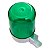 Bebedouro Animalplast Grande 300ml - Malha Larga - Verde Com Base Branca - Imagem 1