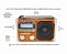 Rádio Solar FM/AM SW1-6 8 Band com USB/TF Music Player com Lanterna - Imagem 10