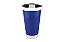 Copo Inox Térmico Azul Com Abridor 500 ml - Imagem 1