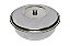 Bacia Inox 12 Litros com Tampa - Imagem 1