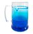 Caneca Injetada Transparente com Gel Azul 340 ml - - Imagem 1