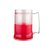 Caneca Injetada Transp/Gel Vermelho 465 ml - Imagem 1