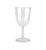 Taça Vinho PS Transp. 230 ml Pé Cristal - Imagem 1