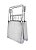 Churrasqueira Big Inox Maleta 45x34 cm com Grelha Moeda - Imagem 2