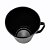 Caneca 101-S 750 ml Preto Fosco - Imagem 3