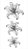 Floral 28 - stencil - 25 x 16 cm - Imagem 2