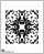 Azulejos 05 - Stencil 16 x 13 cm - Imagem 2
